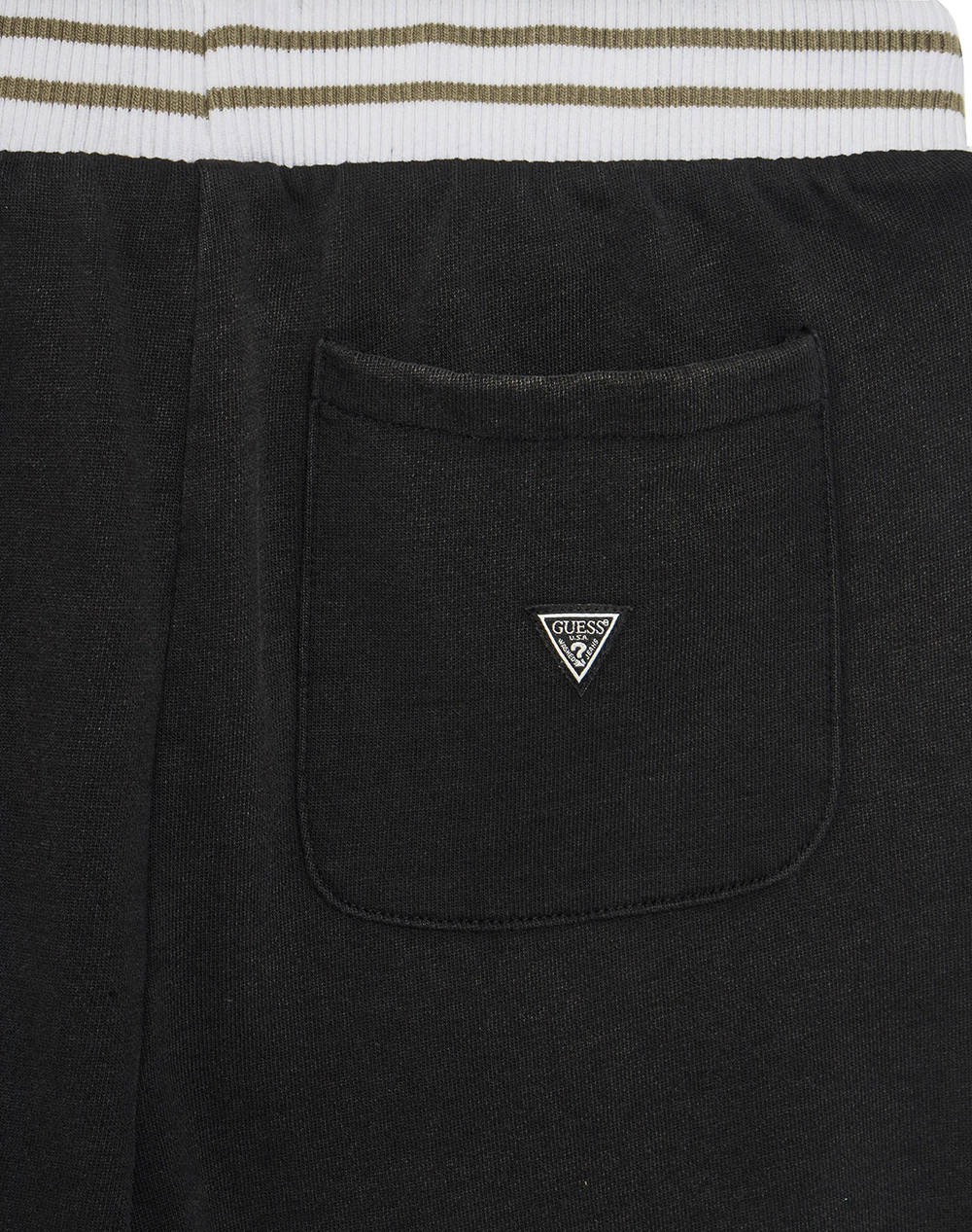 GUESS OVERSIZE ACTIVE SHOR - MID ORG CO UNBRUSH FLEECE 290 CHILDRENS SHORTS BOY