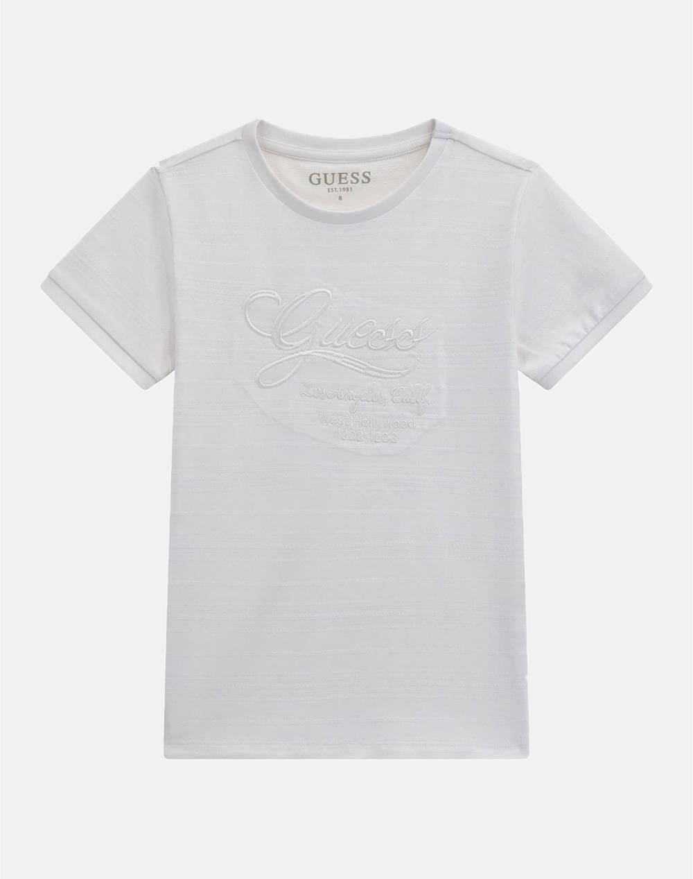GUESS JACQUARD JERSEY SS T-SHIRT_CER Детска тениска BOY