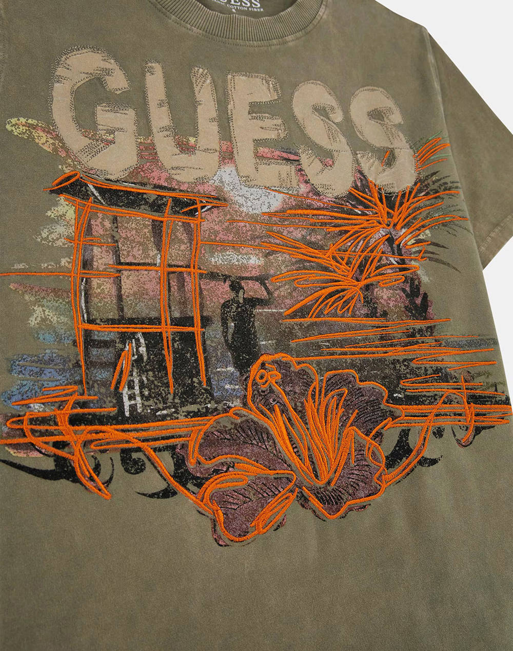 GUESS OVERSIZE SS T-SHIRT - MID ORGANIC COTTON 160 CHILDRENS T-SHIRTBOY