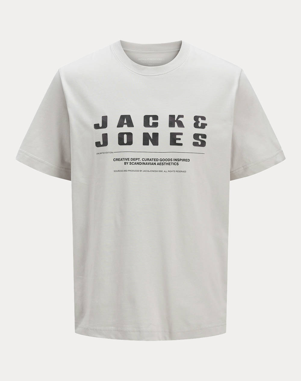 JACK&JONES JCORECHARGE FRONT BRANDING TEE CRE JNR