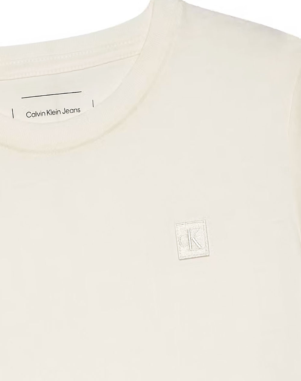CALVIN KLEIN JEANS MONOGRAM MINI BADGE T-SHIRT