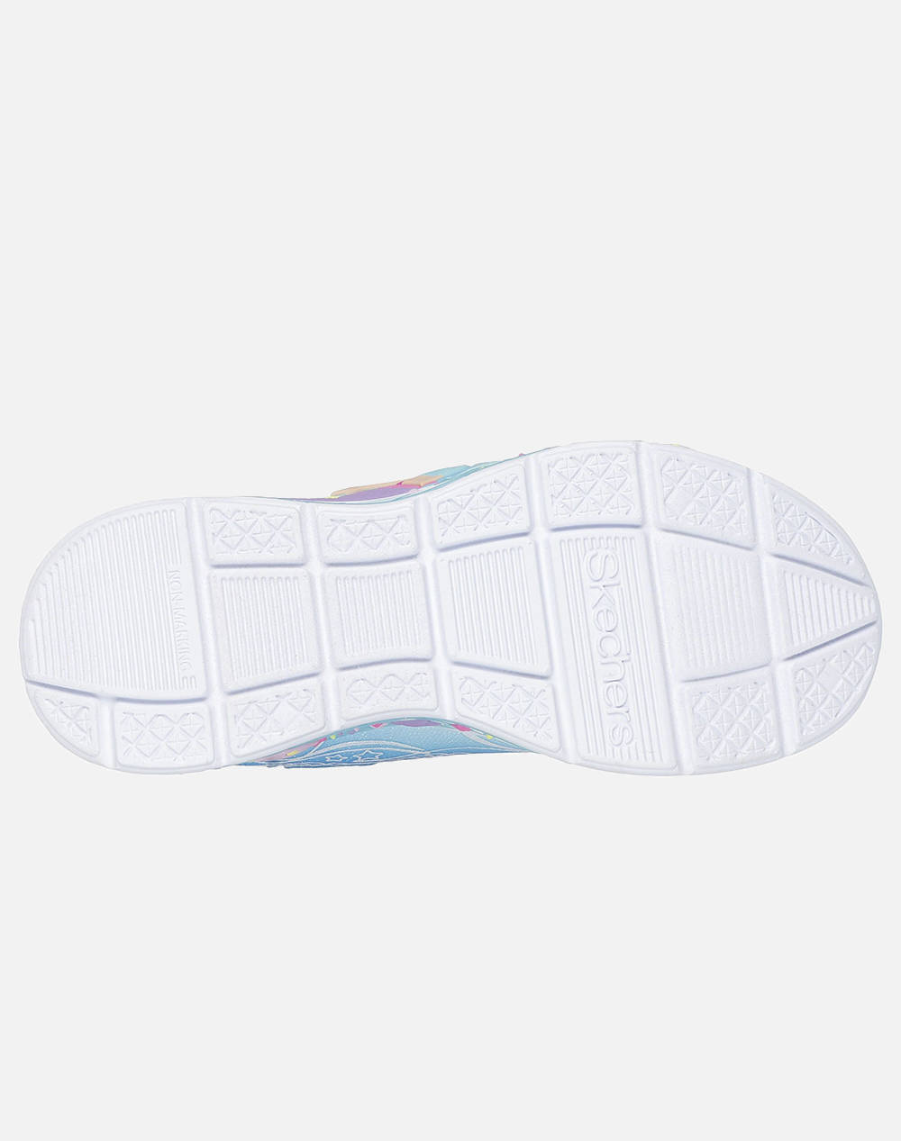 SKECHERS Lighted Mermaid Wrap Sneaker W/ Bungee & Strap