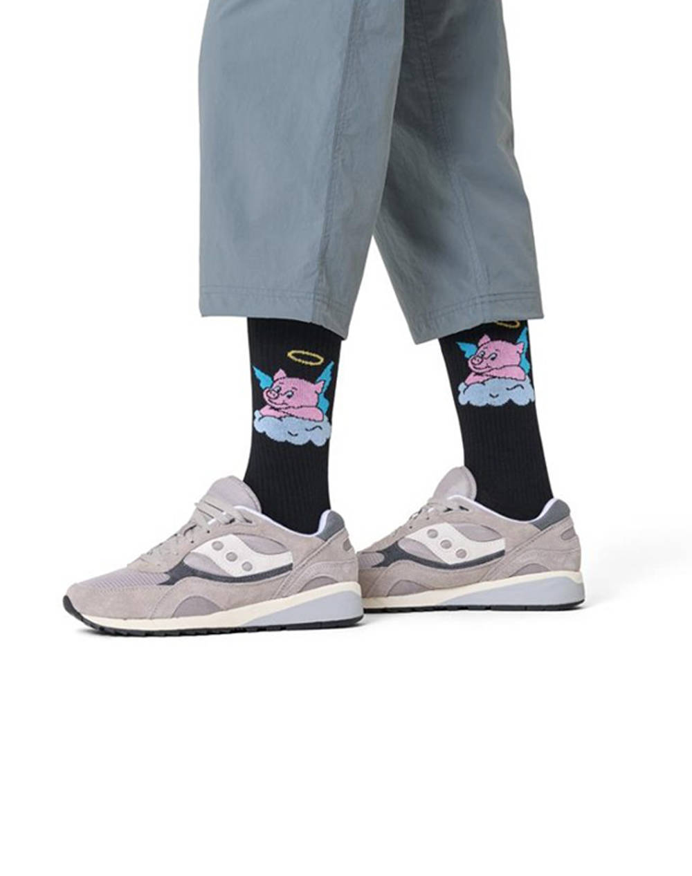 HAPPY SOCKS Good Pig Sneaker Sock