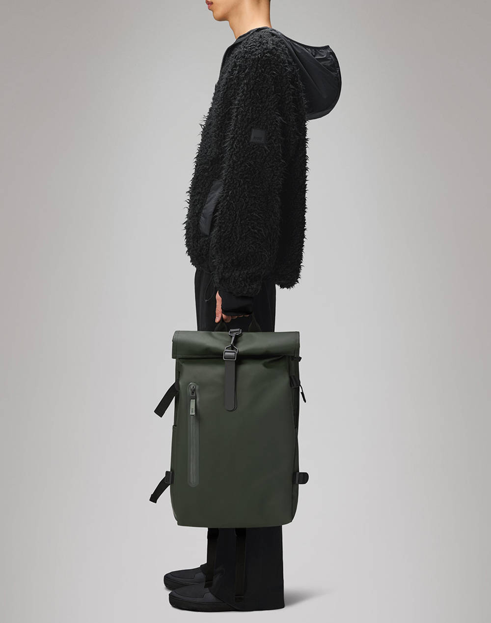 RAINS Rolltop Rucksack Large W3 (Размери: 63 x 14 x 32см.)