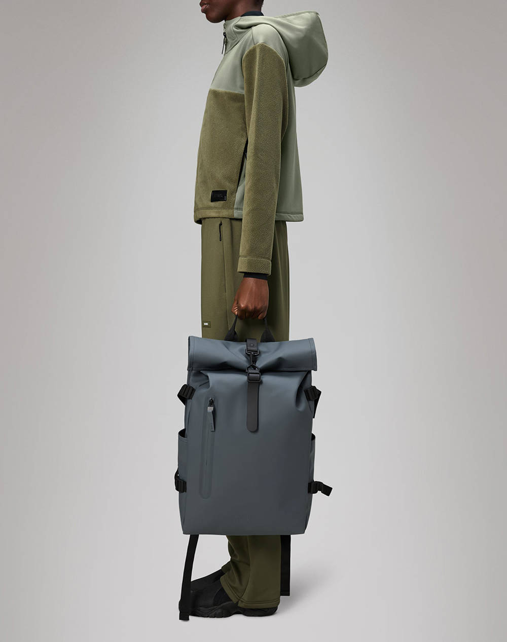RAINS Rolltop Rucksack Large W3 (Размери: 63 x 14 x 32см.)
