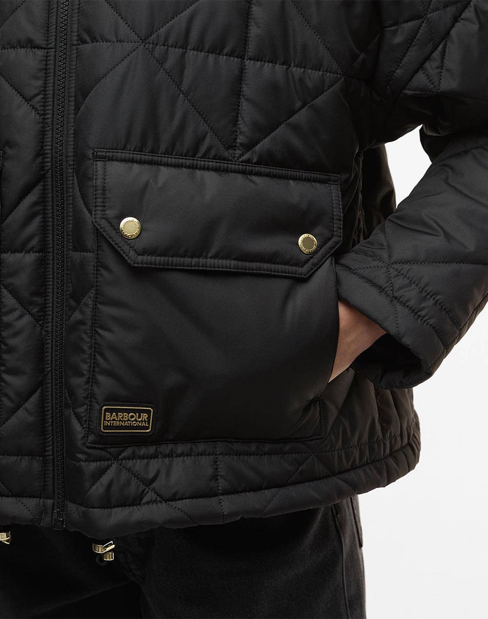 BARBOUR INTERNATIONAL JULIANA QUILTED JACKET