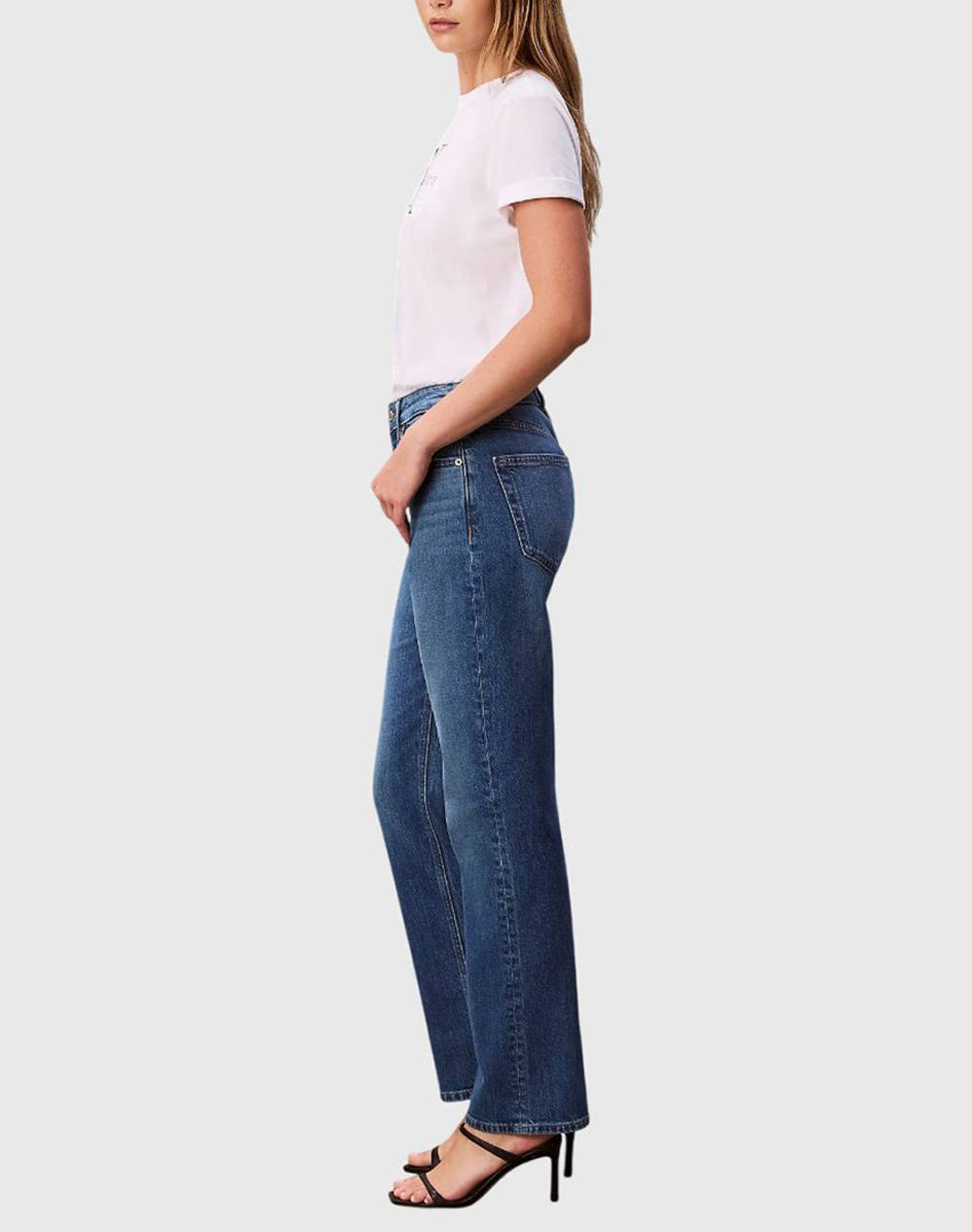 CALVIN KLEIN HGH RS STRGHT INDG C