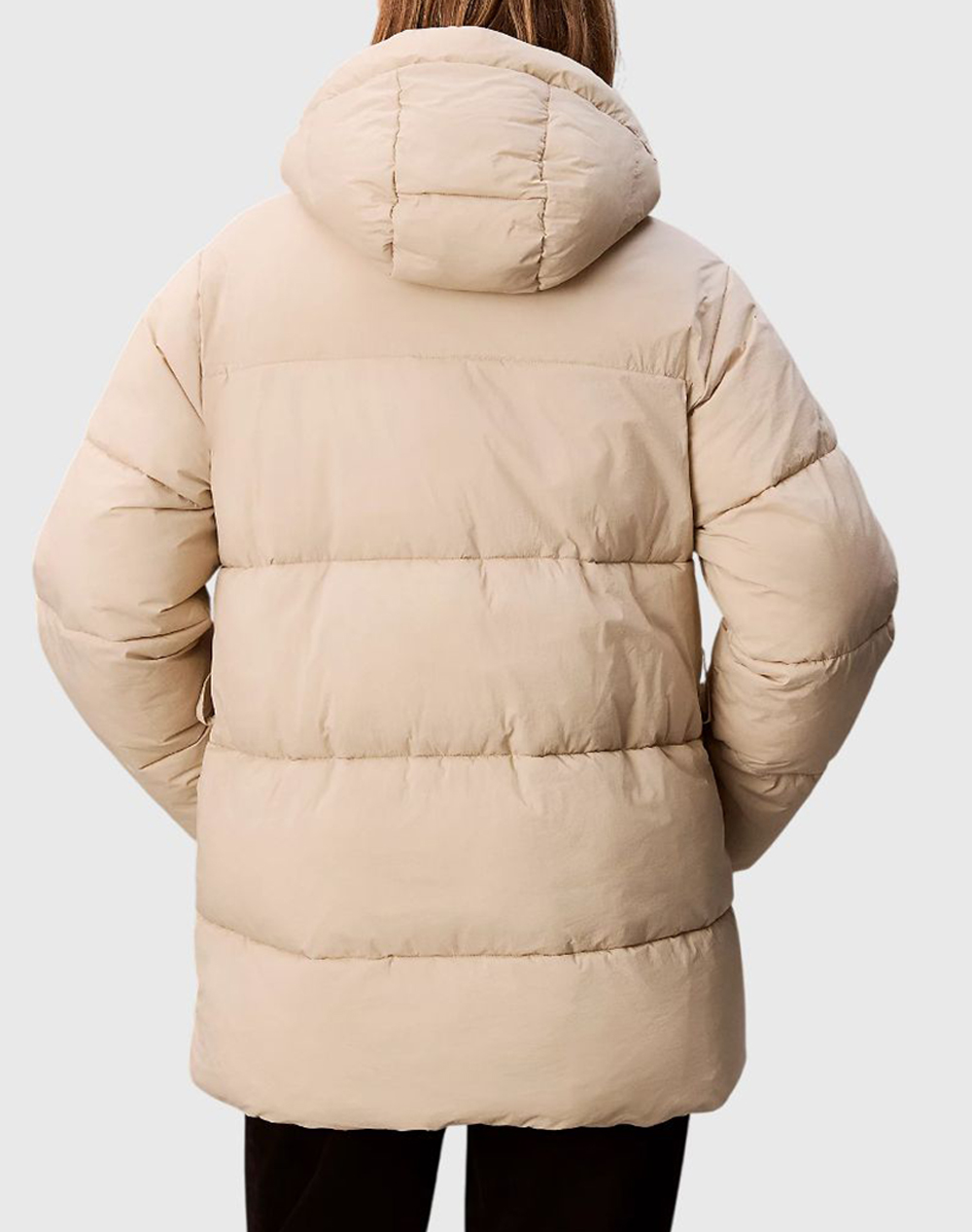 CALVIN KLEIN BELTED MIDWEIGHT PUFFER