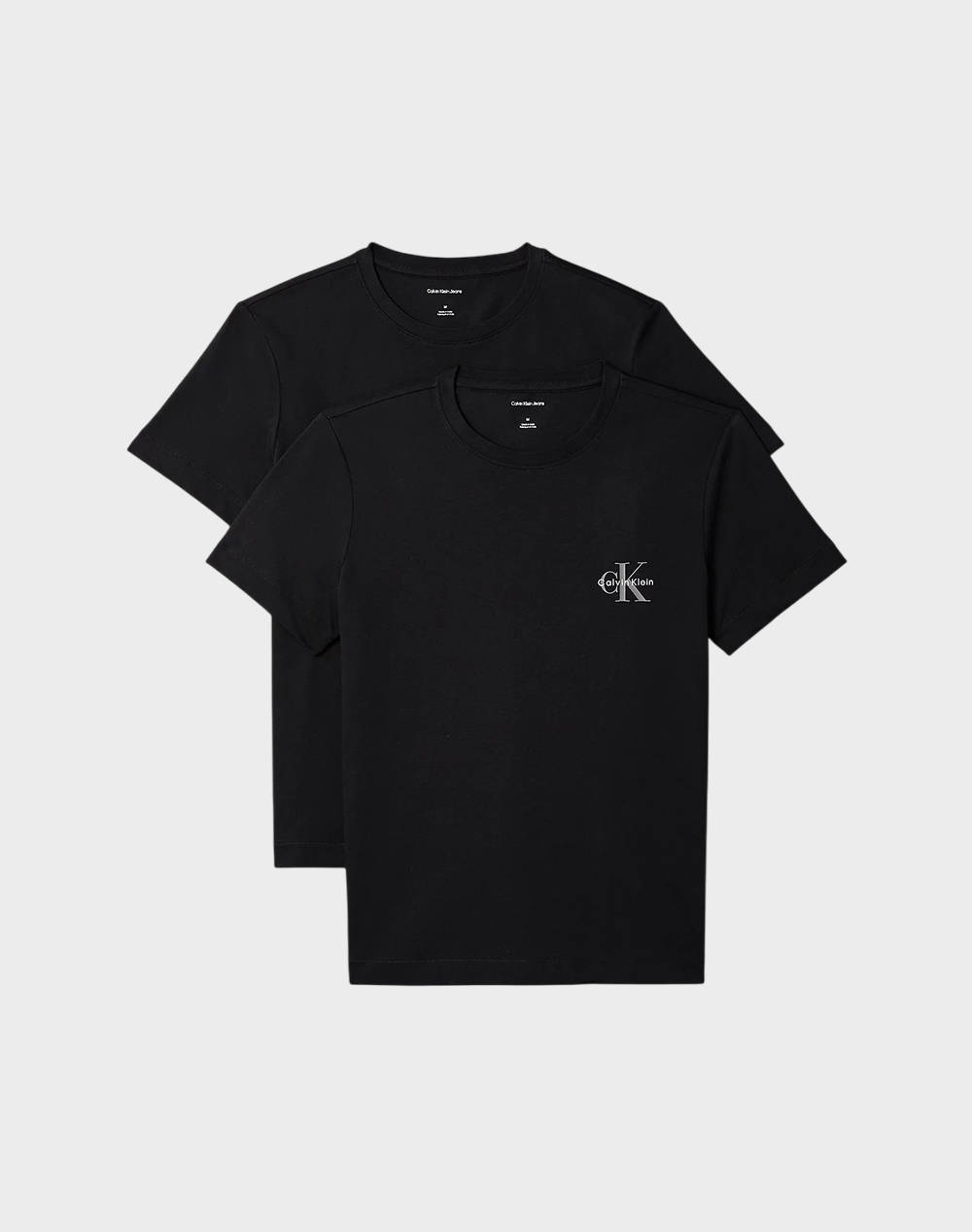 CALVIN KLEIN JEANS A- Logo CN 2 Pack Tee