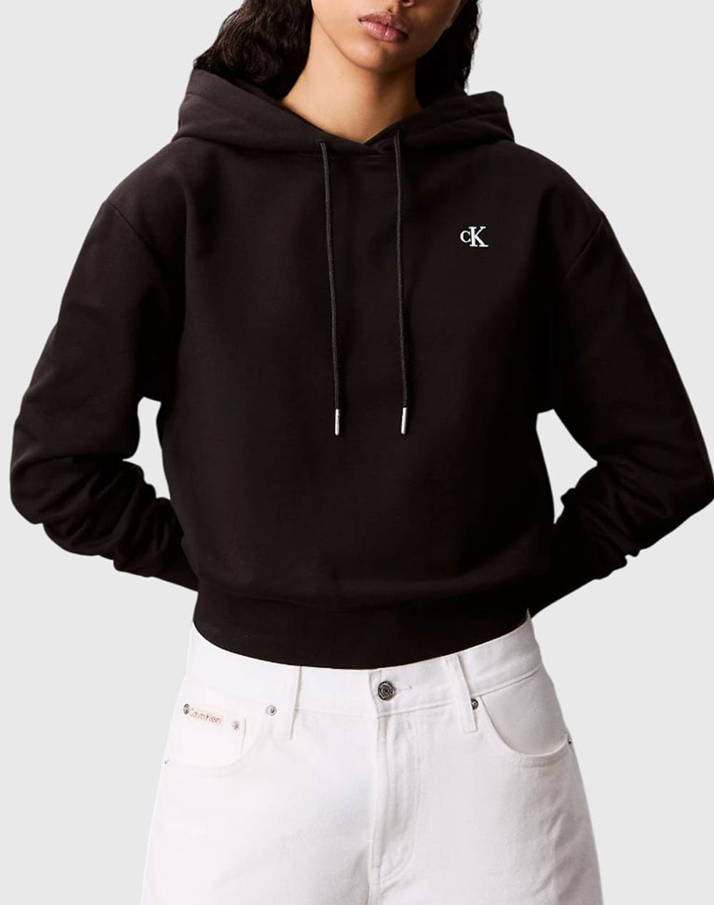 CALVIN KLEIN LS ARCHIVE TERRY PO HOOD