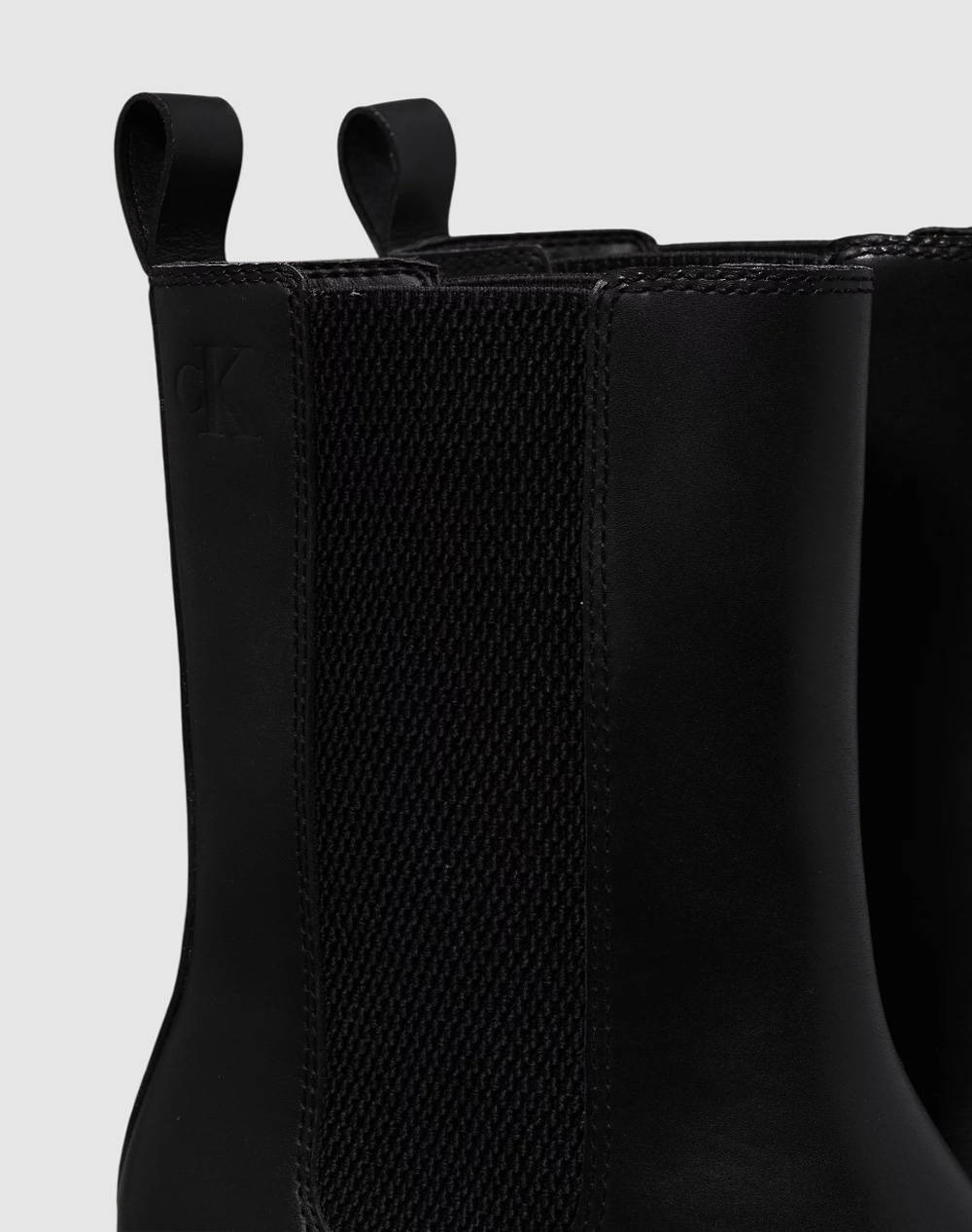 CALVIN KLEIN JEANS CHUNKY HEELED CHELSEA LTH