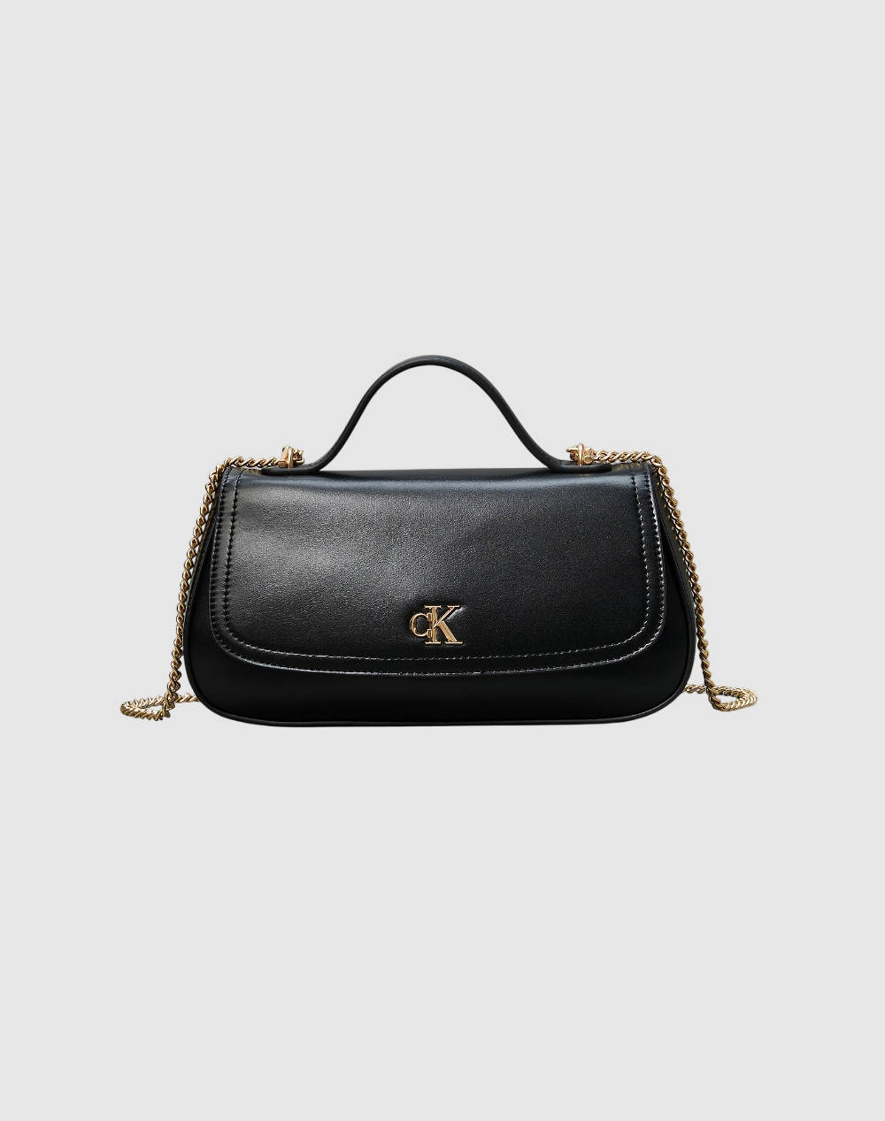 CALVIN KLEIN TOP HANDLE WITH CHAIN BAG (Размери: 26 x 14 x 6см.)