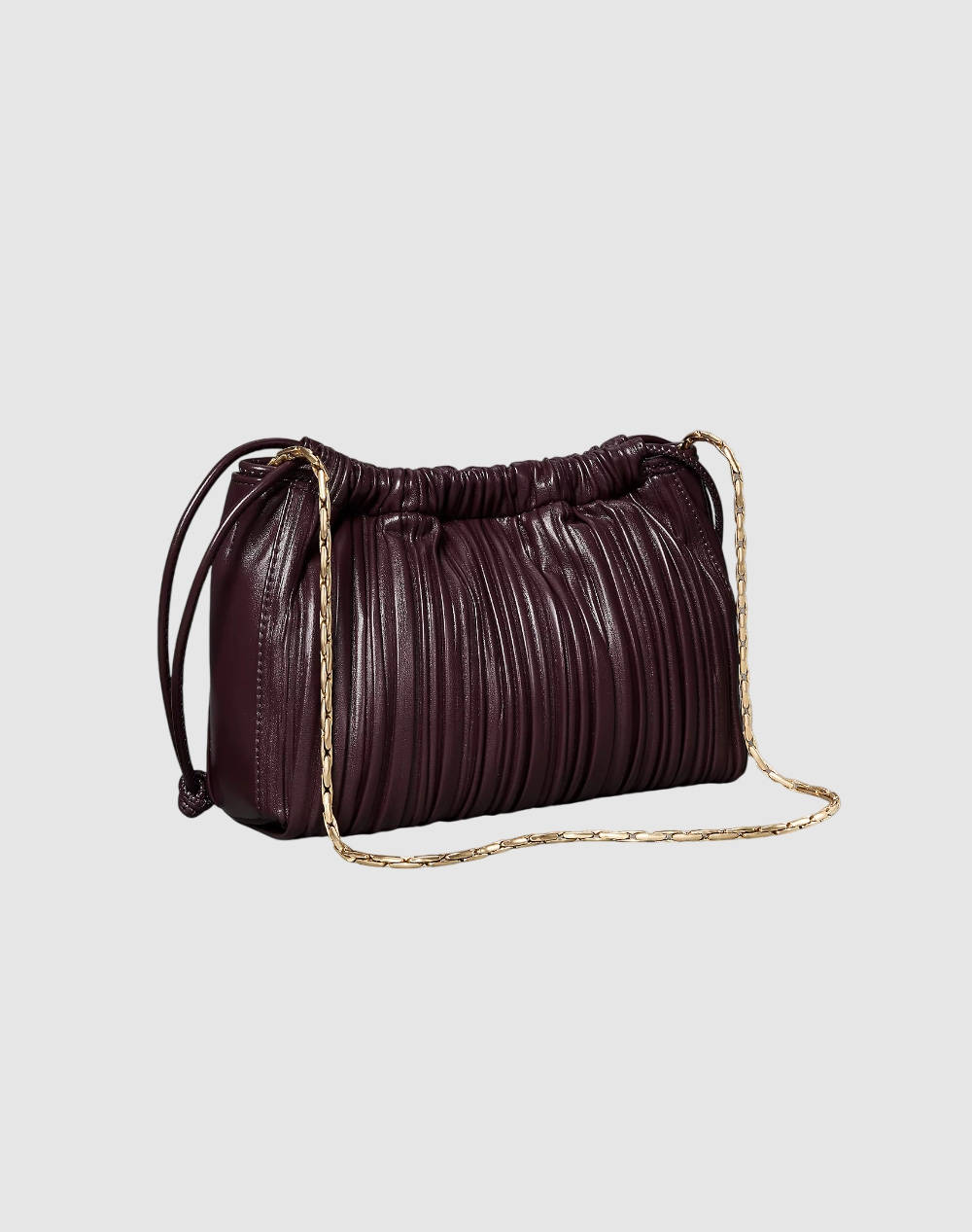 CALVIN KLEIN DRAWSTRING PLISSE CROSSBODY (Размери: 27 x 18 x 8см.)