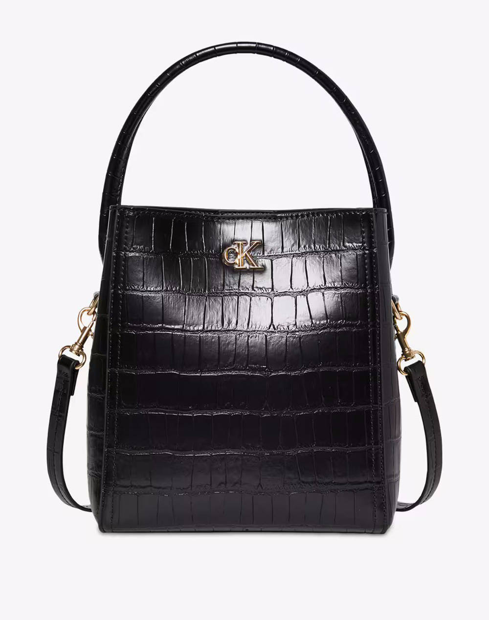 CALVIN KLEIN CK CROC BUCKET WITH STRAP (Размери: 20 x 23 x 12см.)