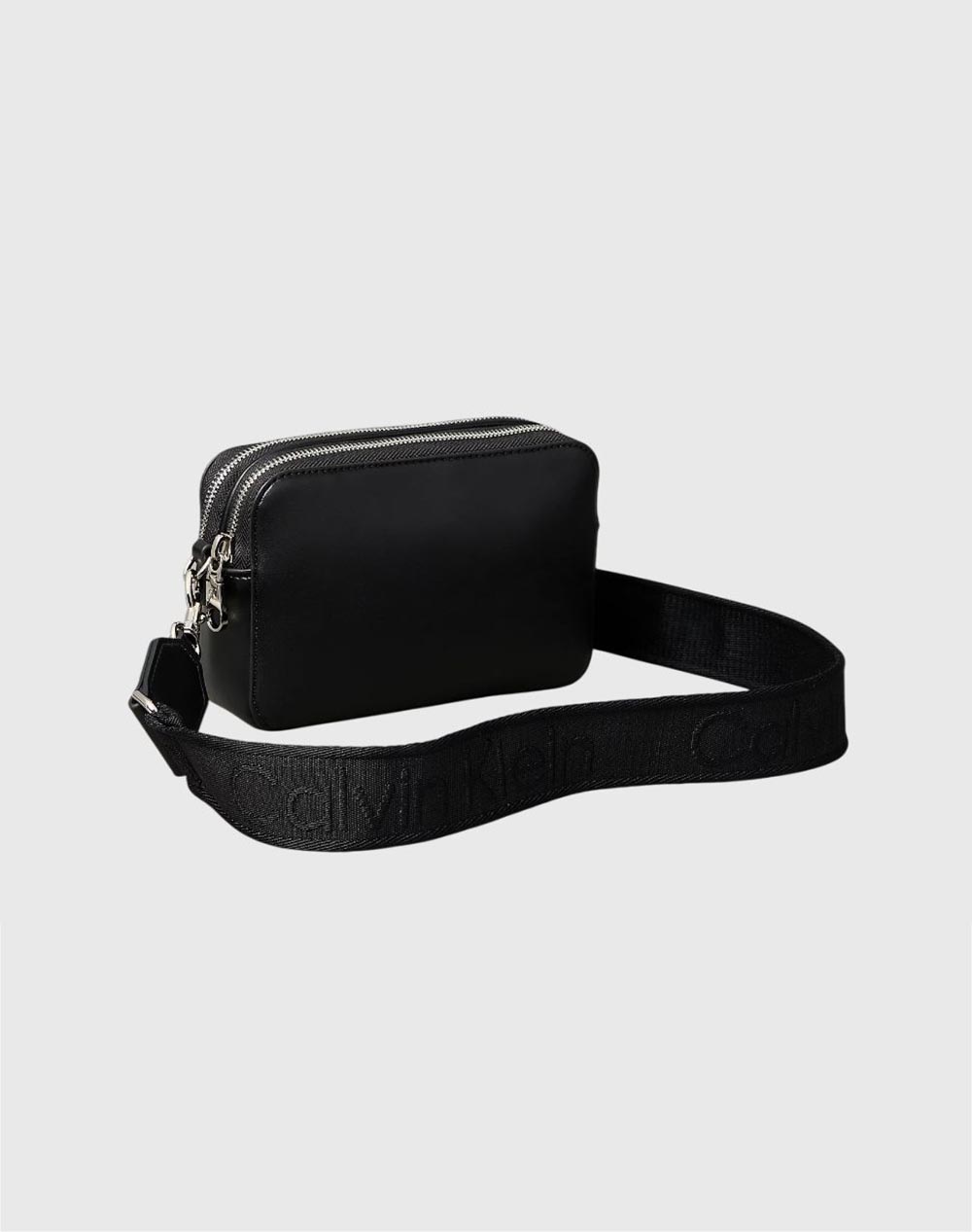 CALVIN KLEIN WEBBING DOUBLE STRAP CAMERA BAG