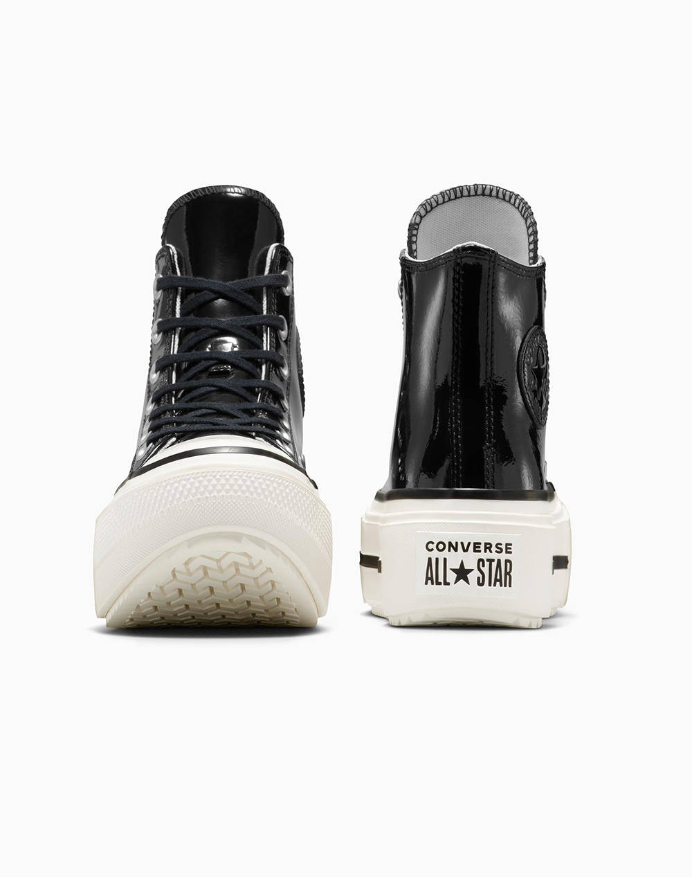 CONVERSE CHUCK TAYLOR ALL STAR LIFT DOUBLE STACK PLATFORM PATENT LEATHER