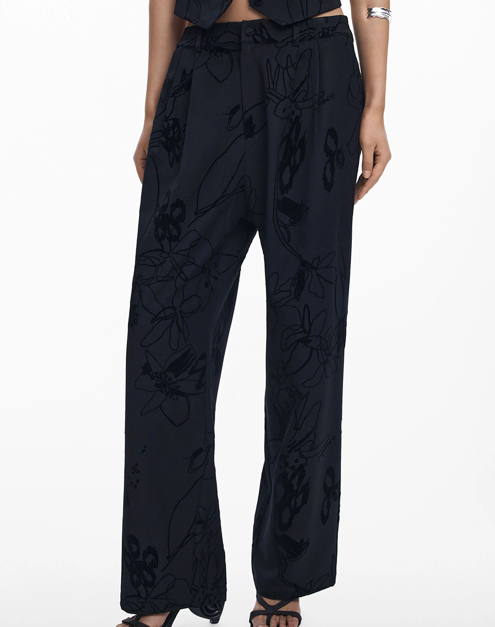 DESIGUAL PANT_FLOCK ДАМСКИ ПАНТАЛОНИ