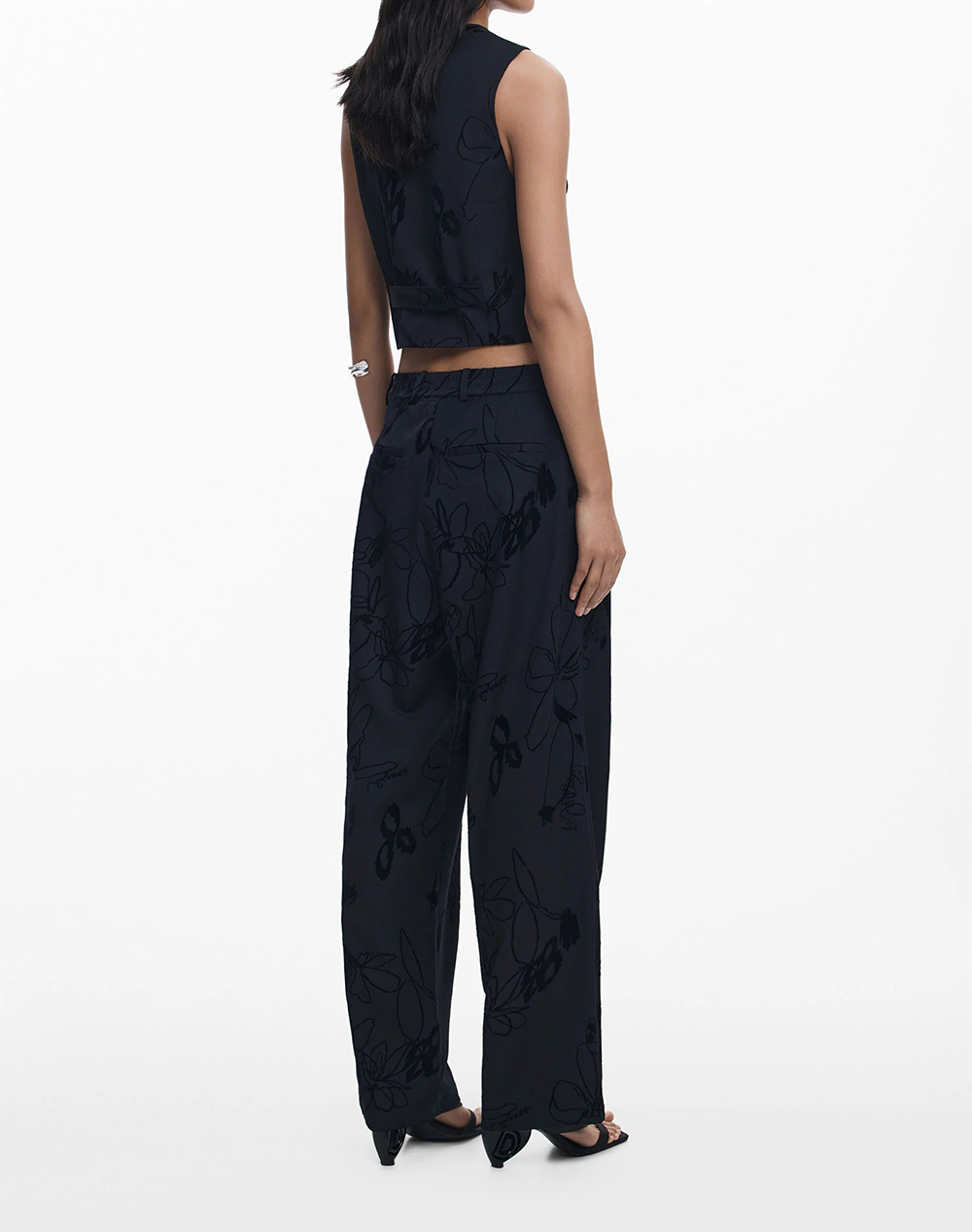 DESIGUAL PANT_FLOCK ДАМСКИ ПАНТАЛОНИ