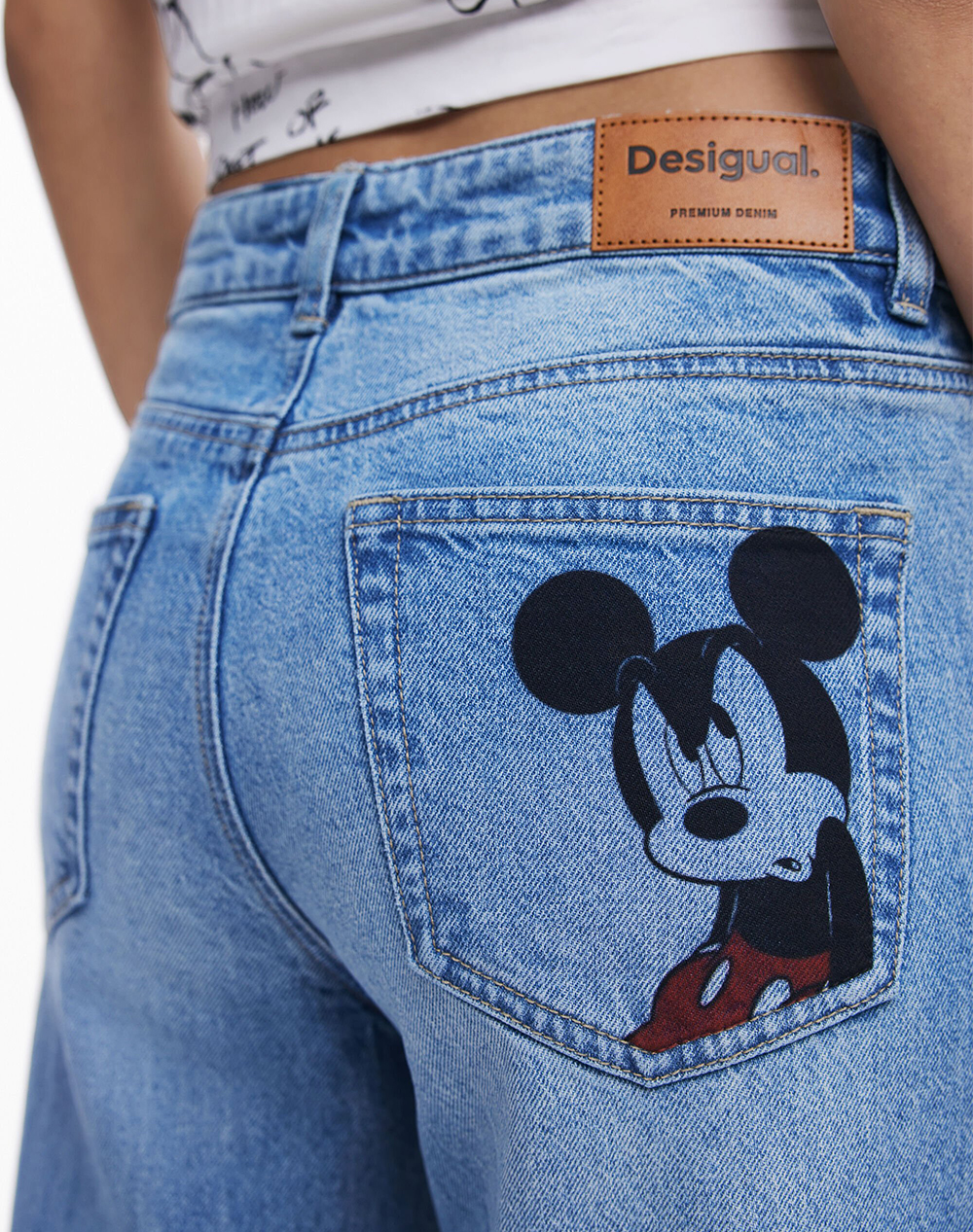 DESIGUAL DENIM_MINIMI ДАМСКИ ПАНТАЛОНИ