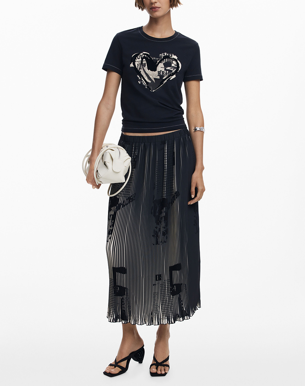 DESIGUAL FAL_NEWSPAPERS ДАМСКА ПОЛА