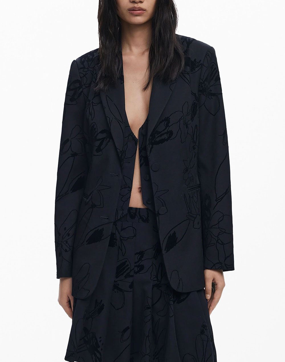 DESIGUAL BLAZER_FLOCKARTY ДАМСКО САКО