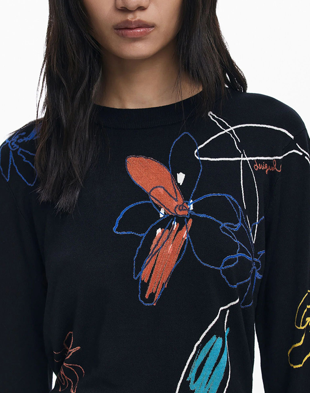 DESIGUAL JERS_ARTY ПЛЕТЕНИ ДАМСКИ ДРЕХИ