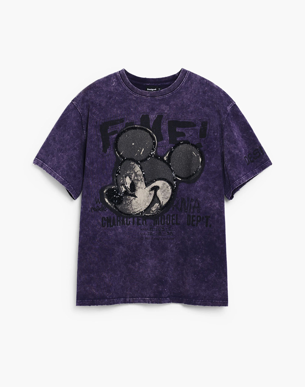 DESIGUAL TS_FUGAZ MICKEY ДАМСКА БЛУЗА