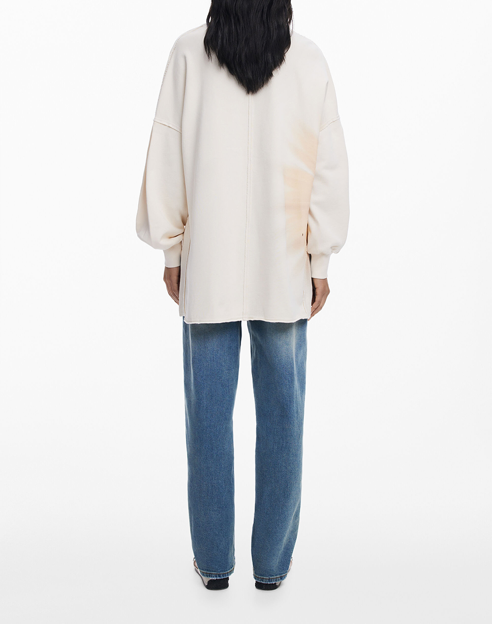 DESIGUAL SWEAT_FLOR WOMENS SWEATSHIRT