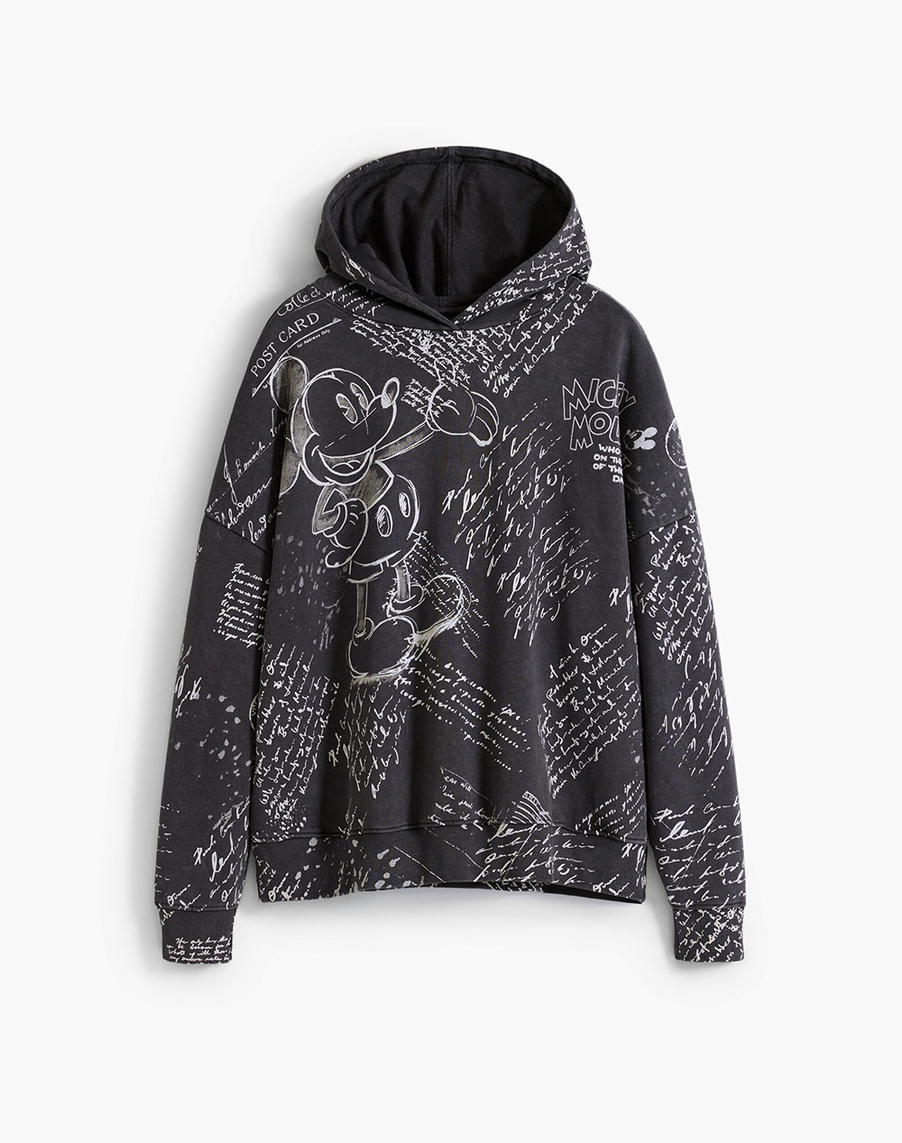 DESIGUAL SWEAT_LETTERS MICKEY WOMENS SWEATSHIRT