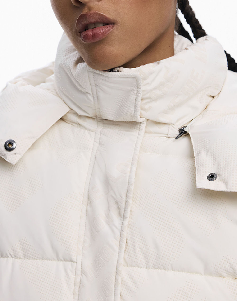 DESIGUAL PADDED_CADERA_FLOCK ДАМСКО ЯКЕ