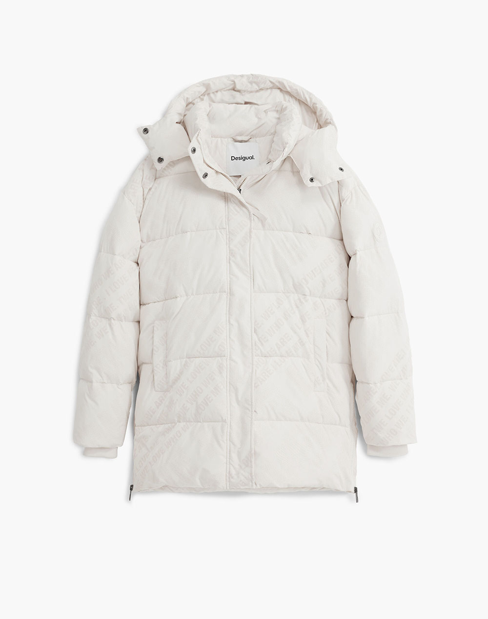 DESIGUAL PADDED_CADERA_FLOCK ДАМСКО ЯКЕ