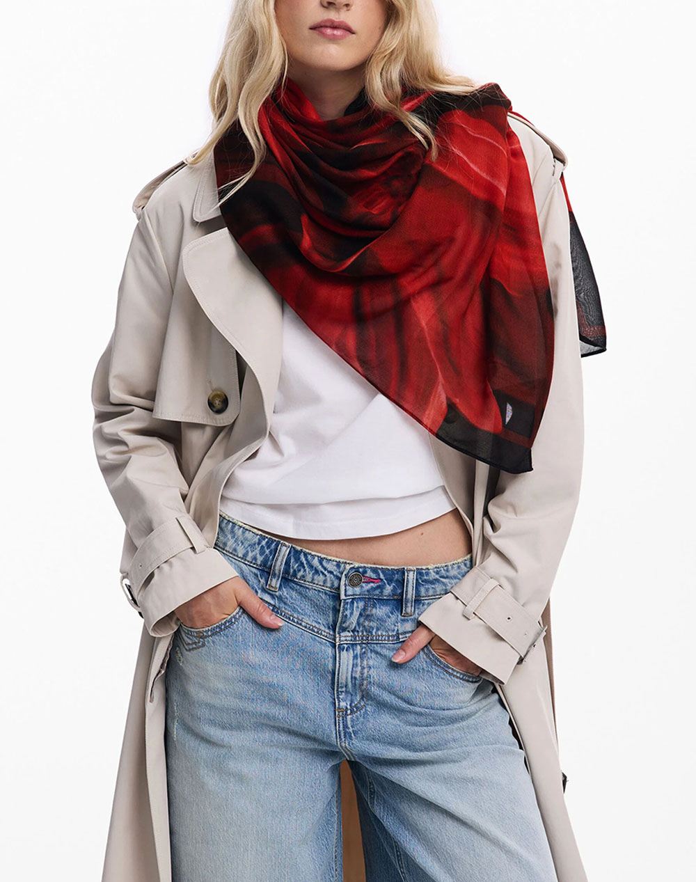 DESIGUAL FOU_FLOWERINA WOMENS ACCESSORIES