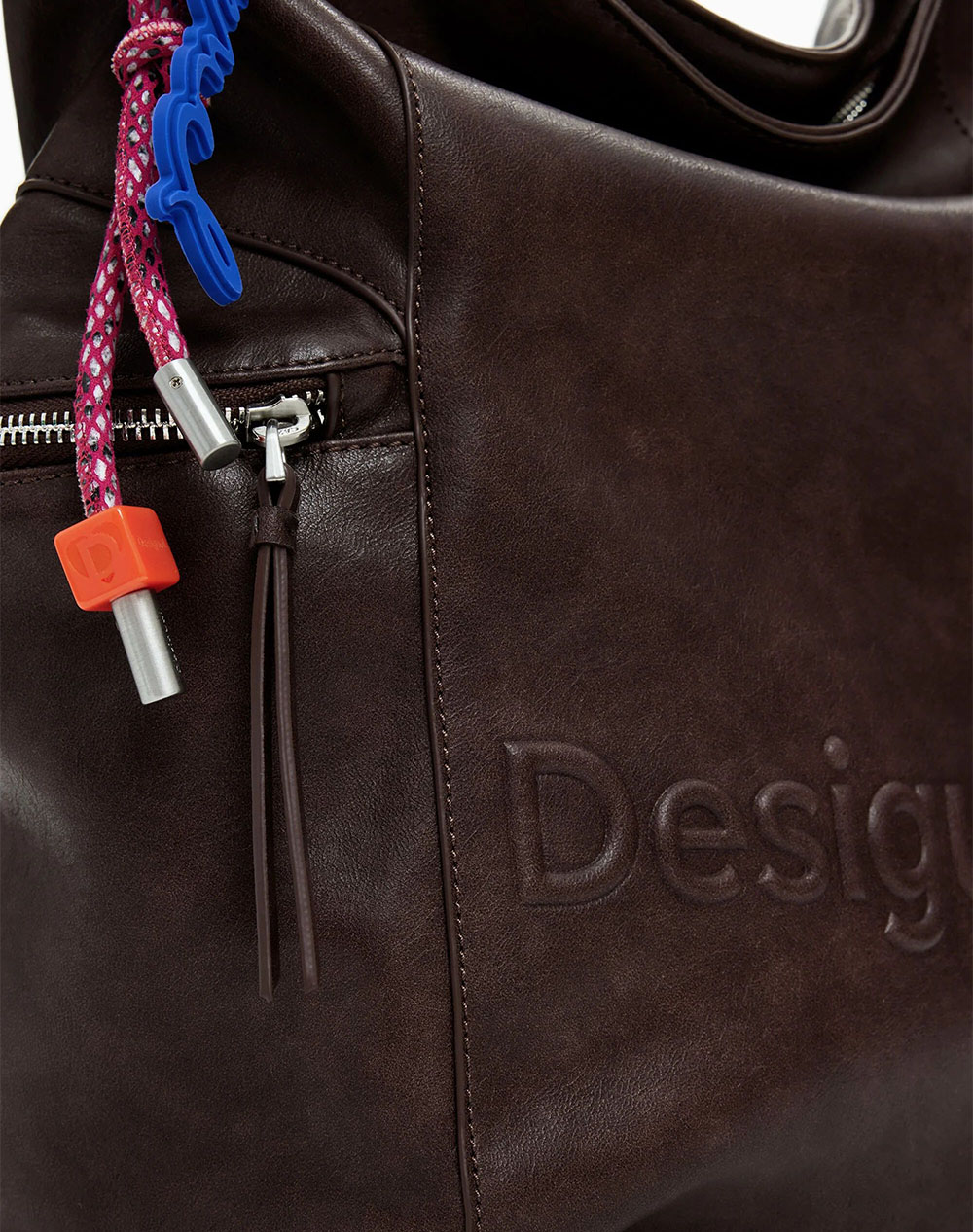 DESIGUAL BACK_HALF LOGO ARICA WOMENS BAG