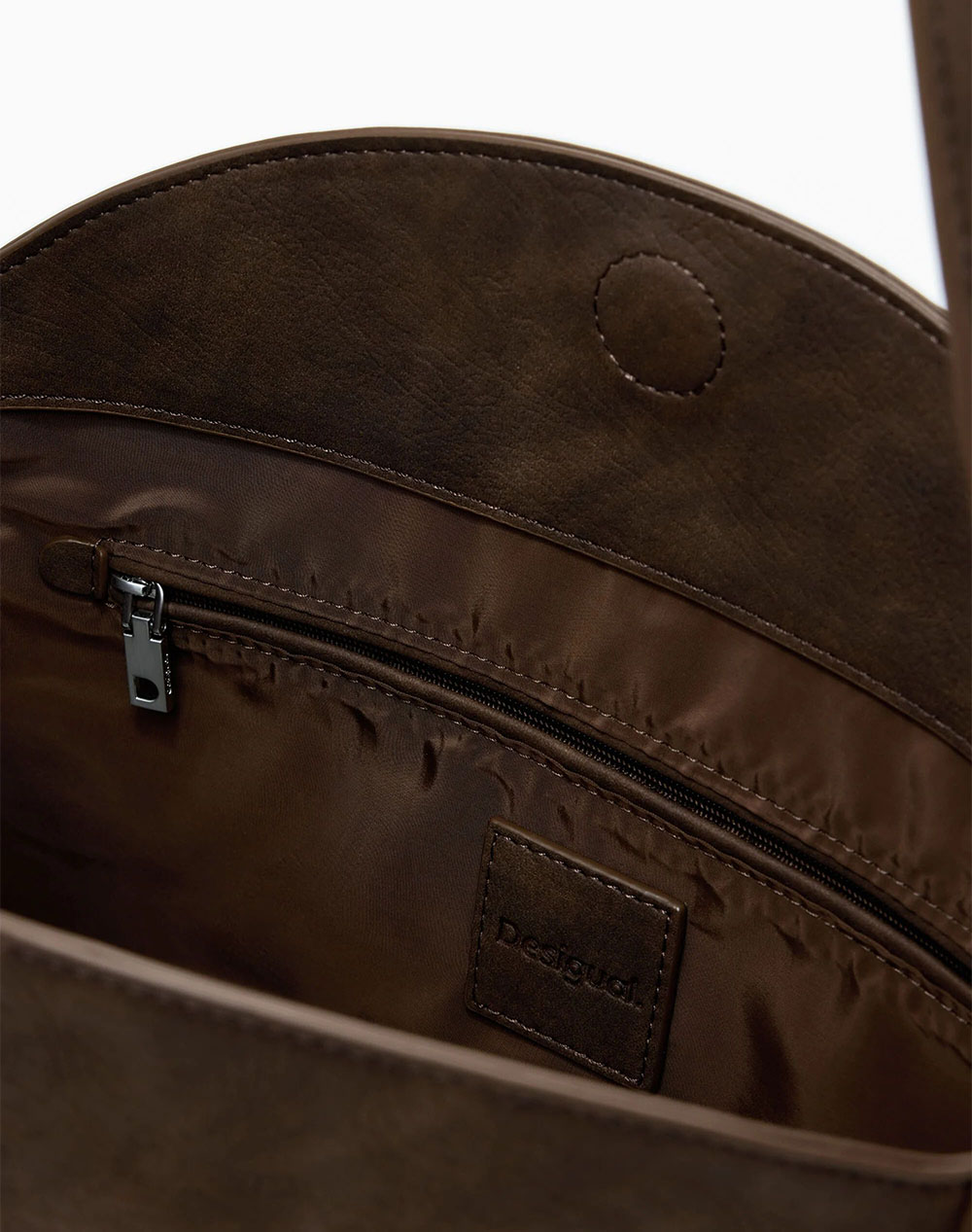 DESIGUAL BAG_NEW PATCH 2 CHOCO WOMENS BAG