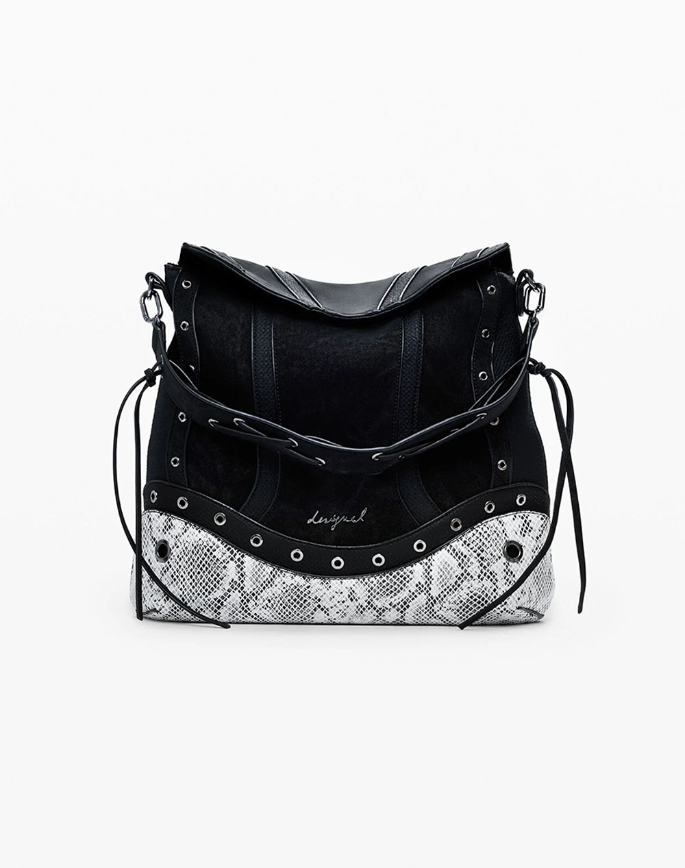 DESIGUAL BACK_SNAKE PATCH JERSEY 2 WOMENS BAG