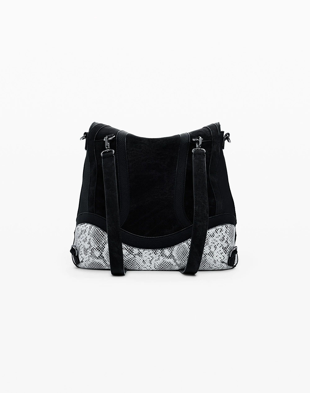 DESIGUAL BACK_SNAKE PATCH JERSEY 2 WOMENS BAG