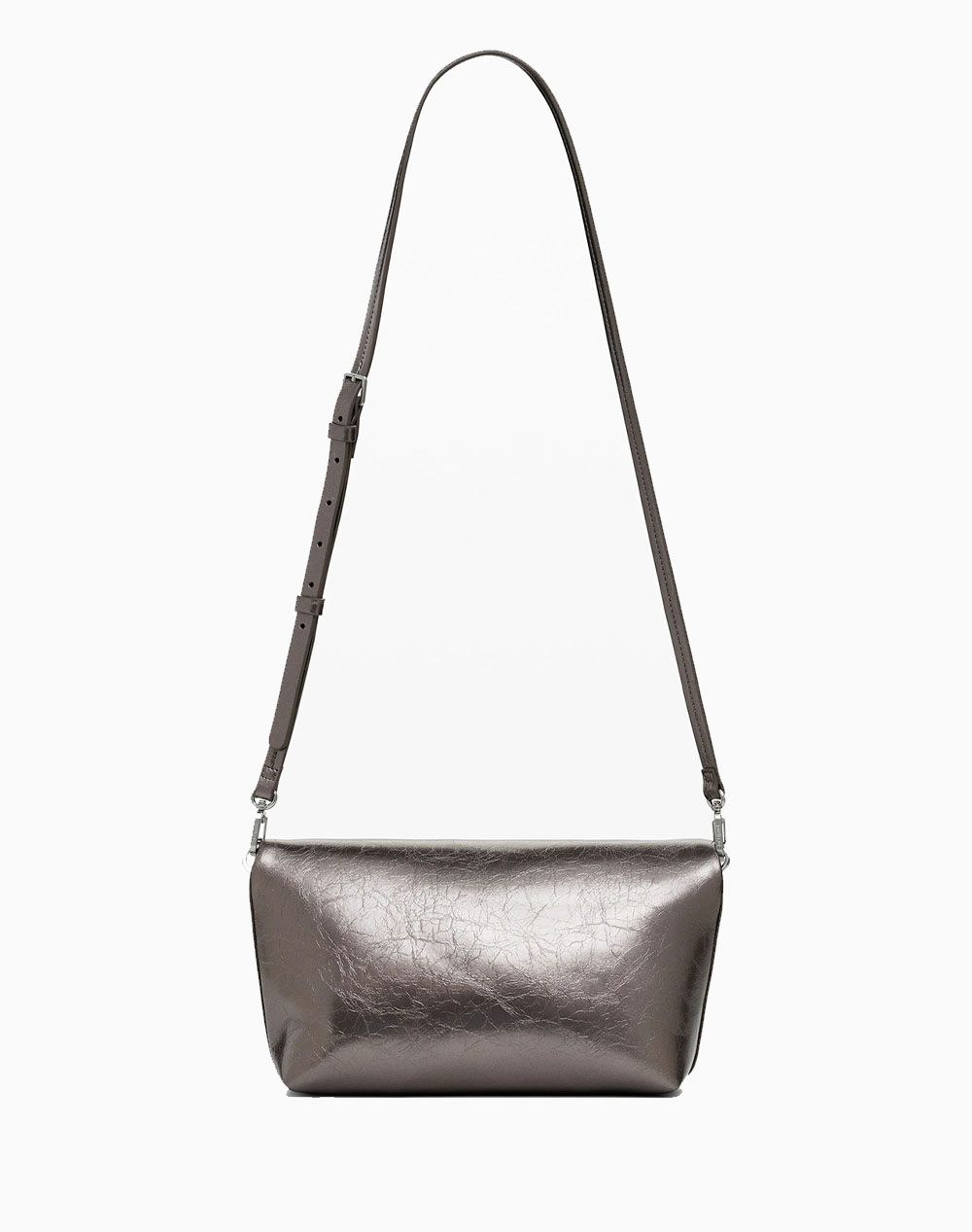 DESIGUAL BAG_HALF LOGO TROKEL DARK SILVE WOMENS BAG