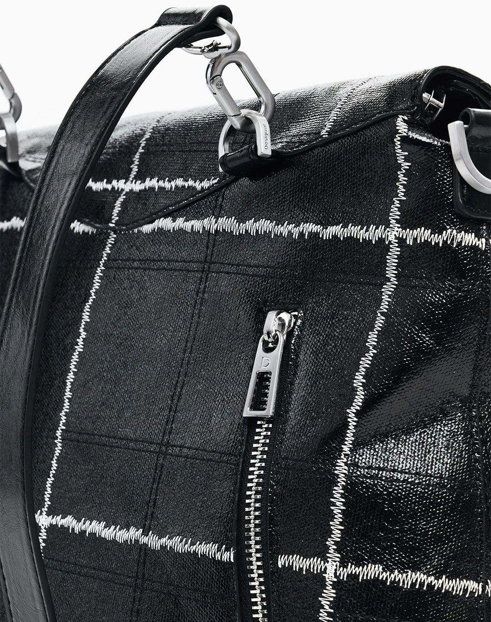 DESIGUAL BACK_MAI-TAI JERSEY BLACK WOMENS BAG