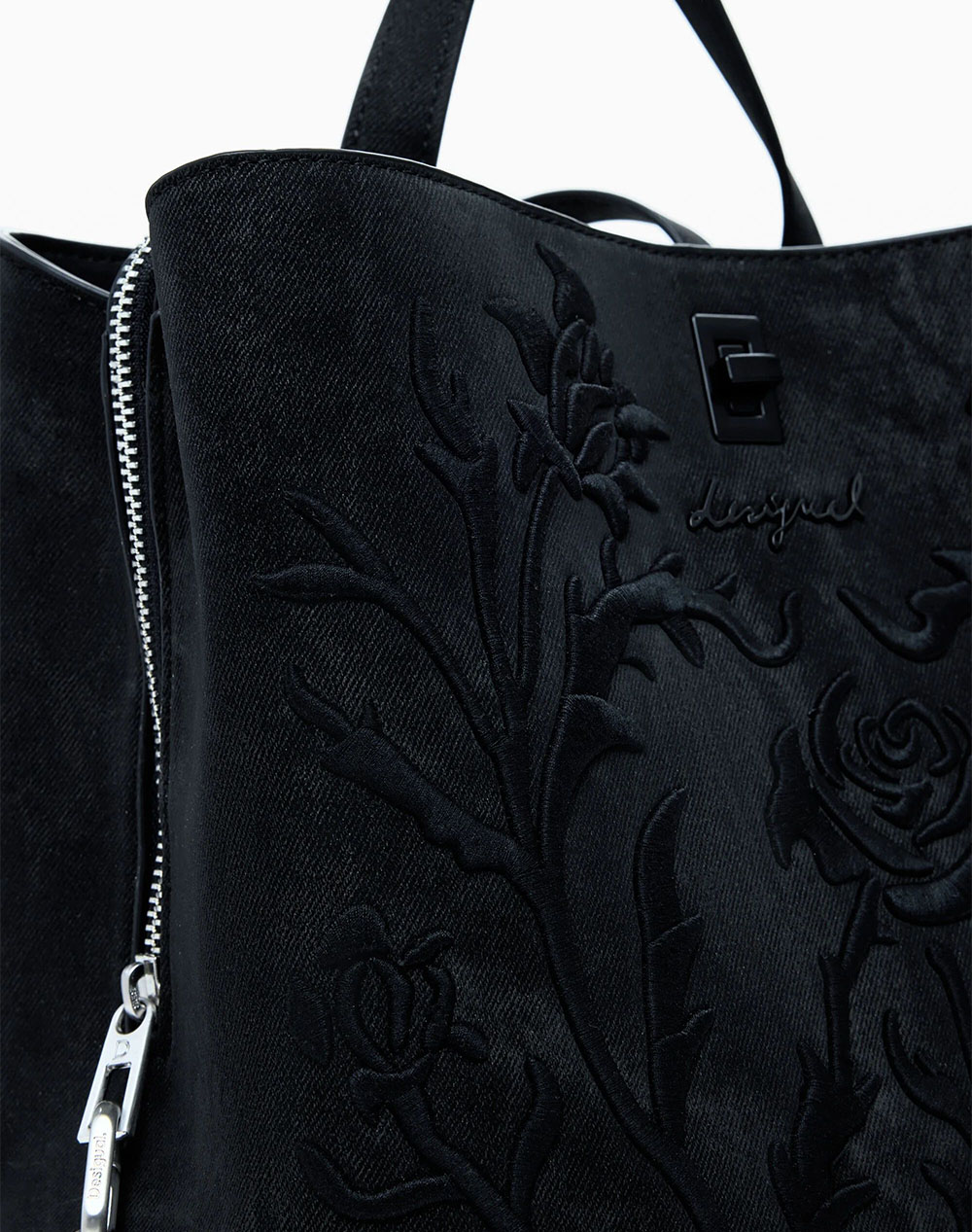 DESIGUAL BACK_ROMEO FLORAL TOTAL B WOMENS BAG