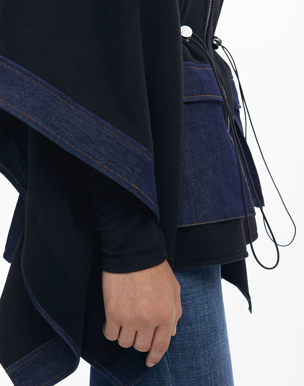 DESIGUAL PONCHO_DENIM ALDAMA ДАМСКО ПОНЧО