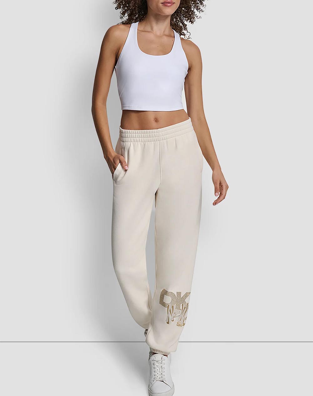 DKNY DP5P3742 LOGO ПАНТАЛОНИ DKNY