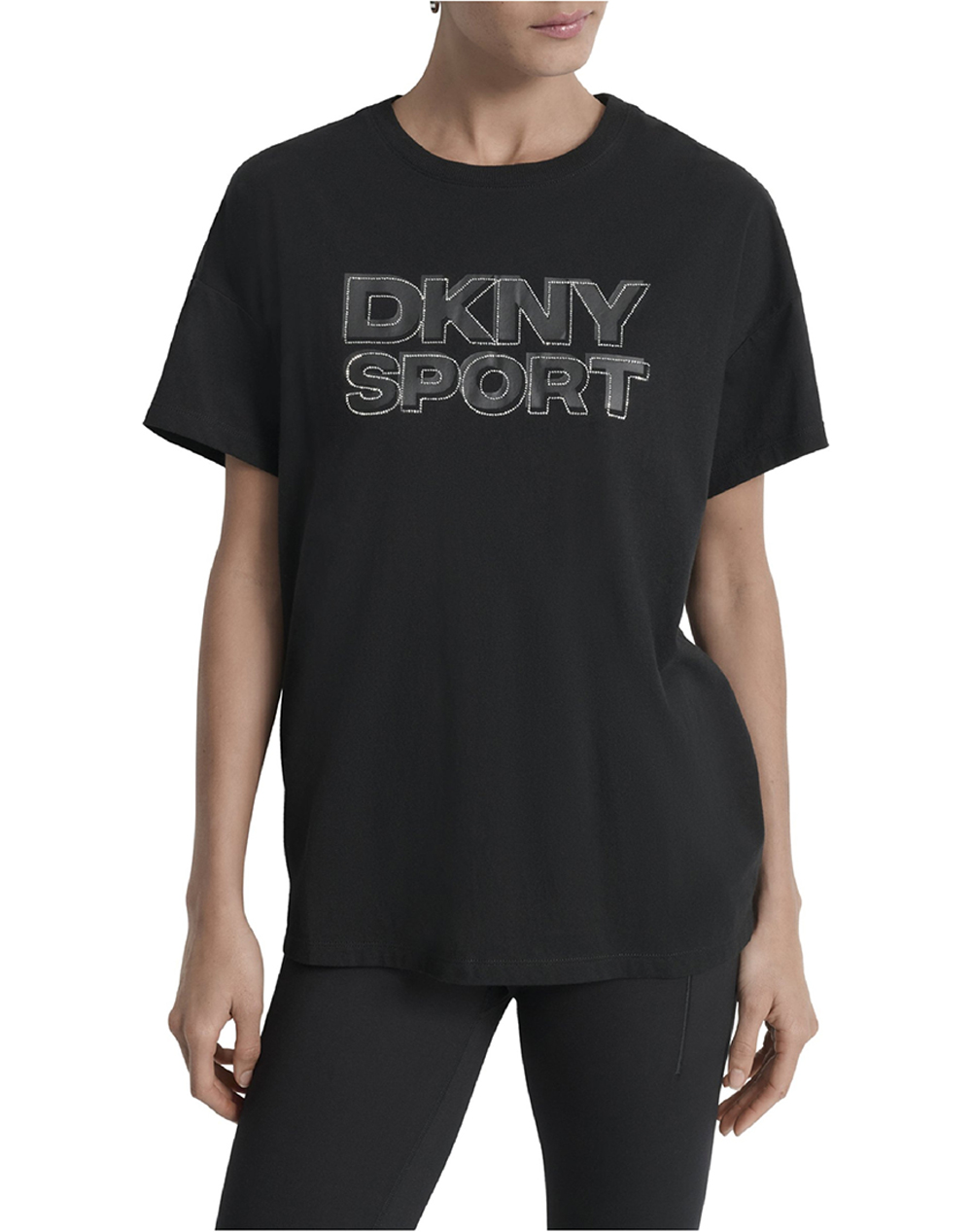DKNY DP5T1346 LOGO Тениска с къс ръкав DKNY