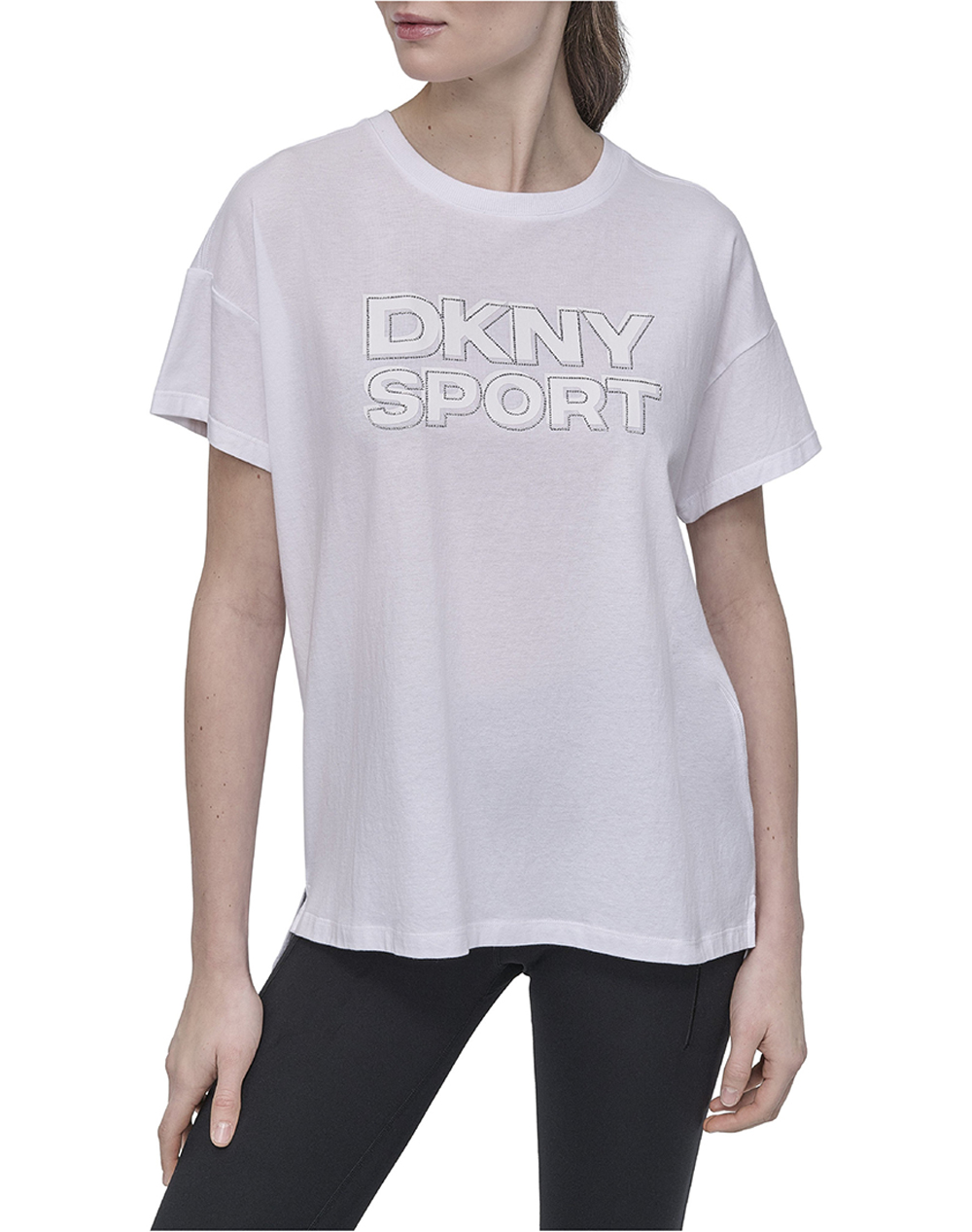 DKNY DP5T1346 LOGO Тениска с къс ръкав DKNY