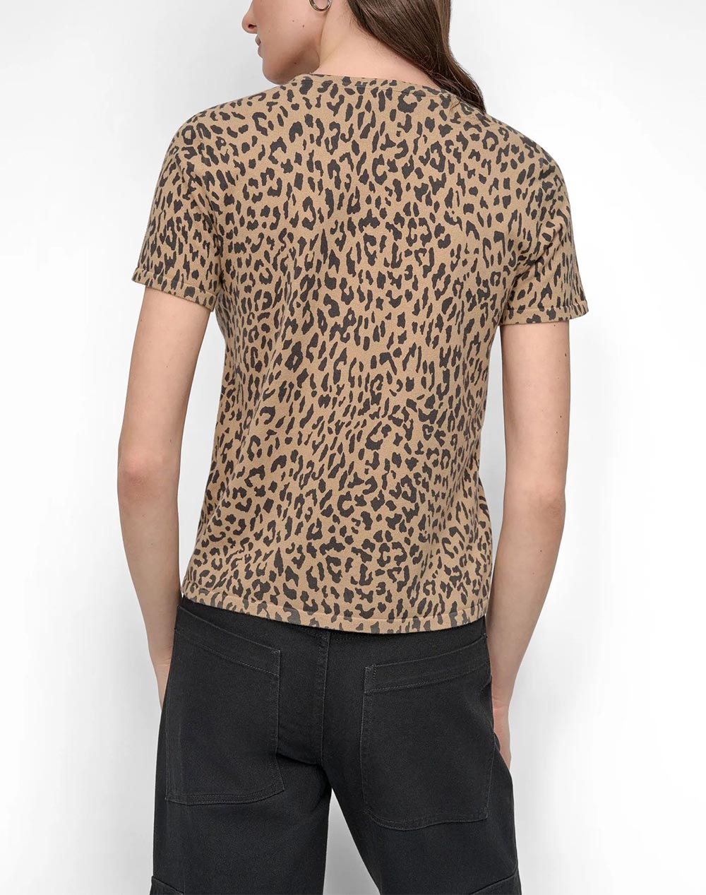 DKNY DJ5R0649 LOGO Блуза с къс ръкав DKNY