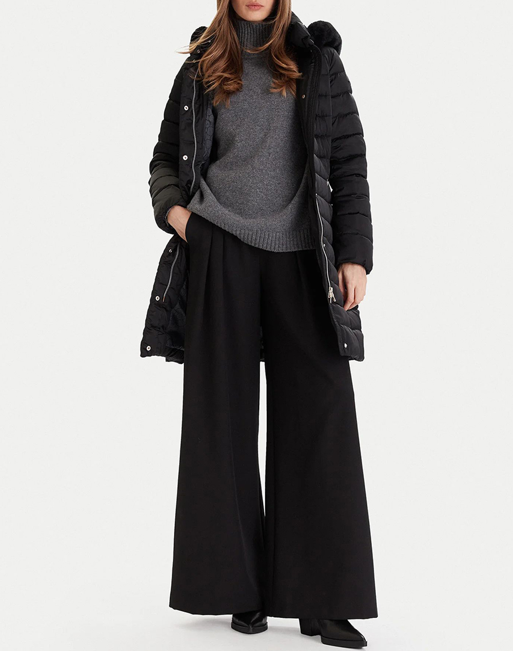 GEOX W BETTANIE H - 50D POLYESTER S