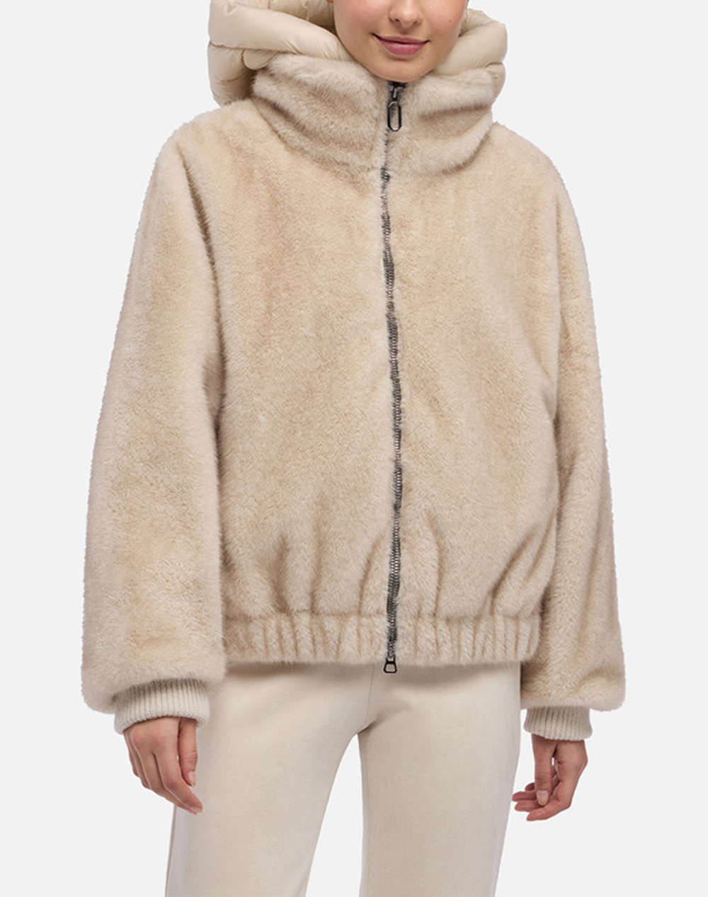 GEOX W SPHERICA G - FAUX FUR COLORE