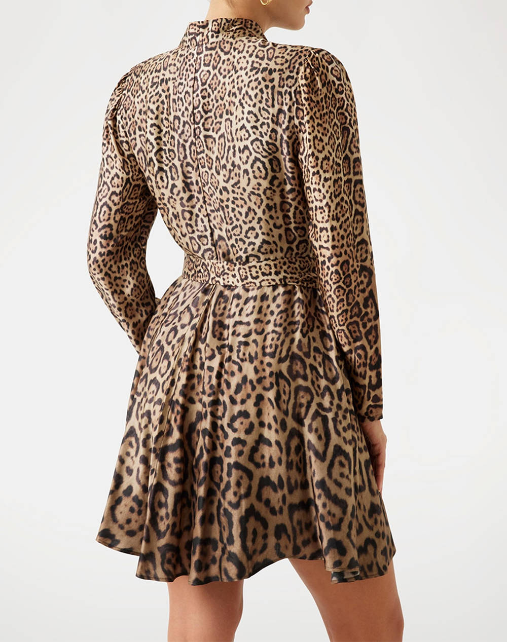 GUESS BY MARCIANO ALANIS WRAP W/TIE LS DRESS WOMENS DRESS
