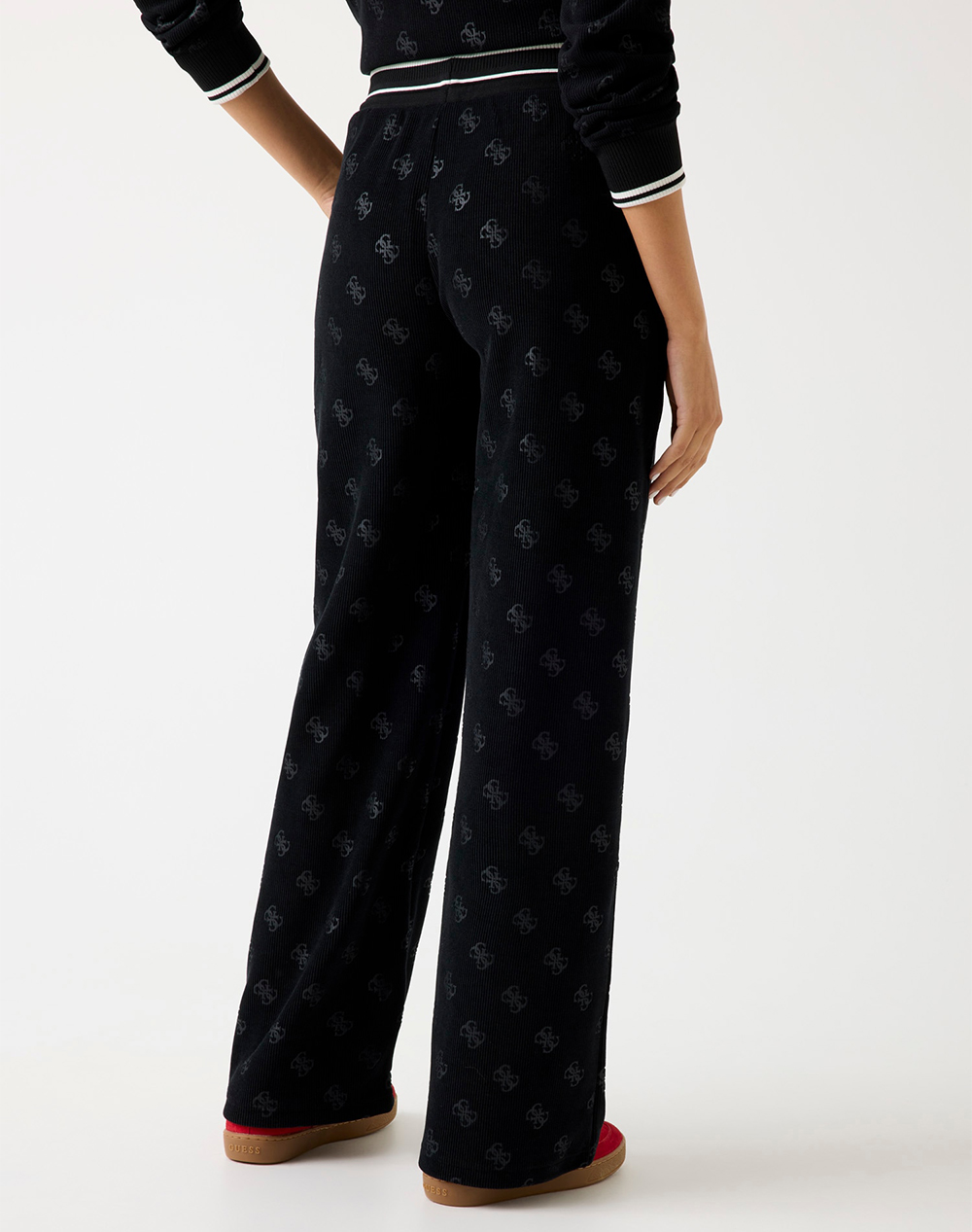GUESS PAULINA WIDE LEG PANTS ДАМСКИ ПАНТАЛОНИ