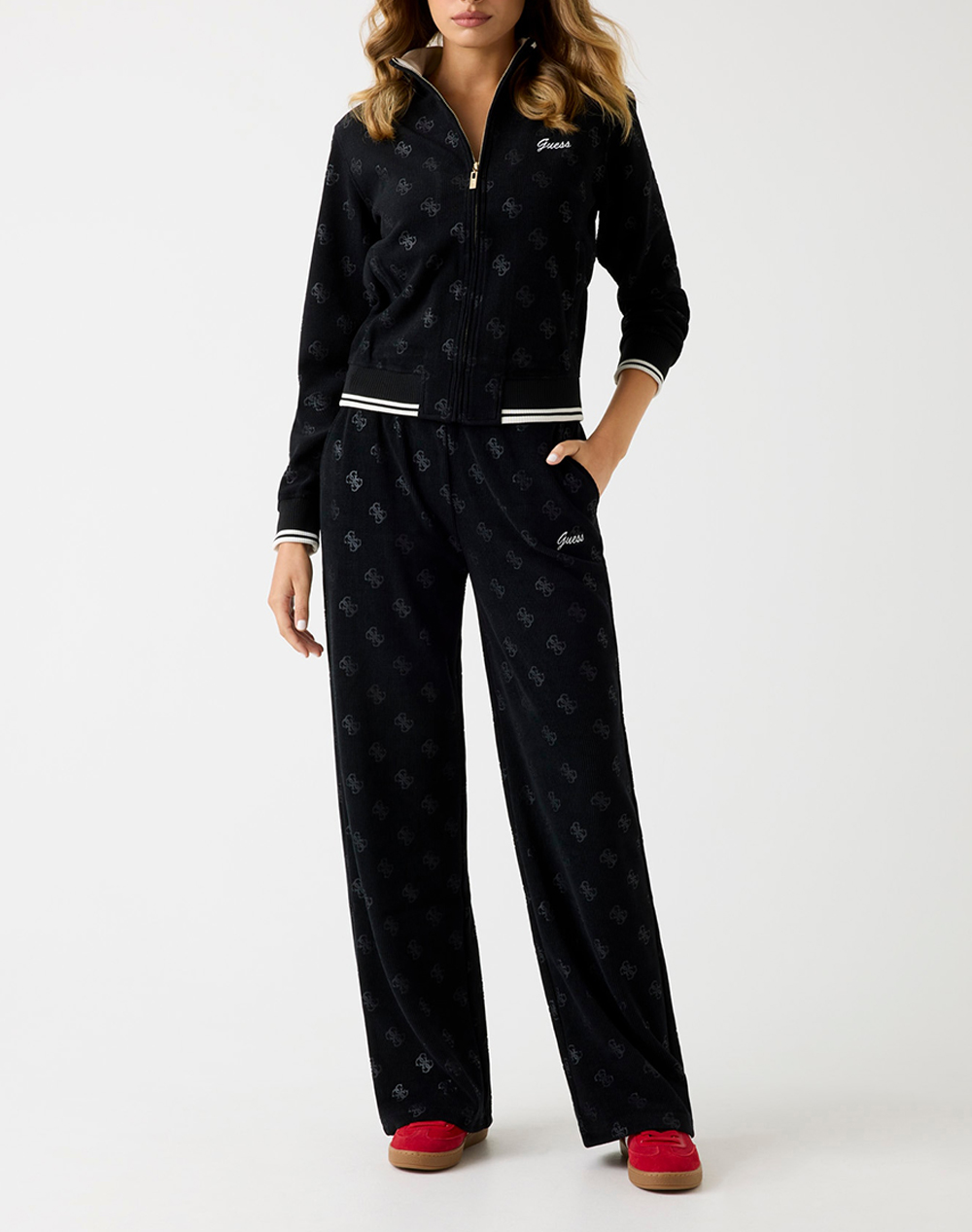 GUESS PAULINA WIDE LEG PANTS ДАМСКИ ПАНТАЛОНИ