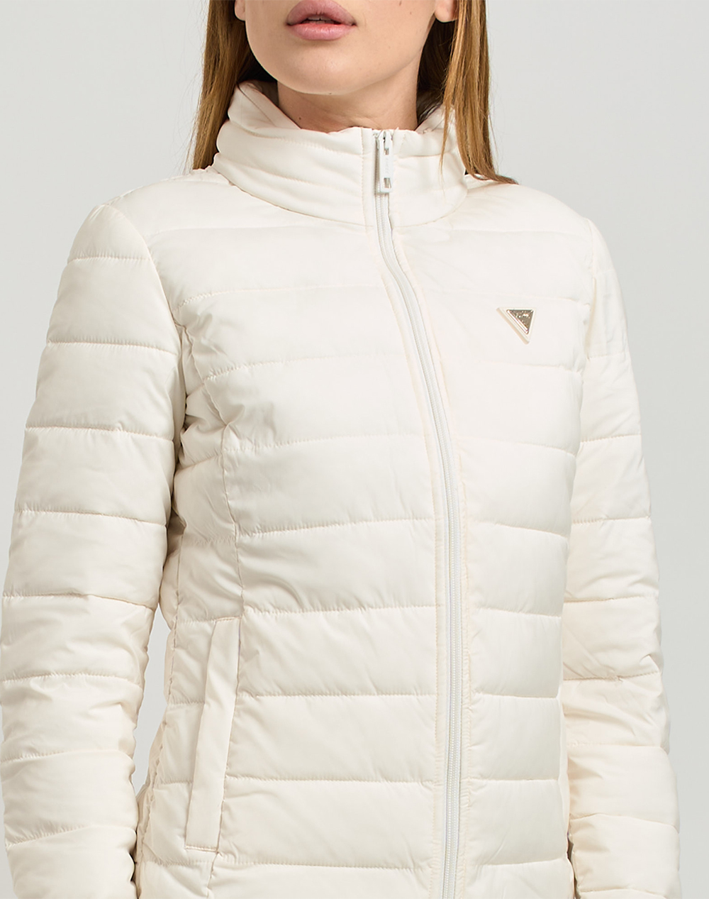 GUESS SOLID HEAVY DIANN PUFFER JACKE ДАМСКО ЯКЕ